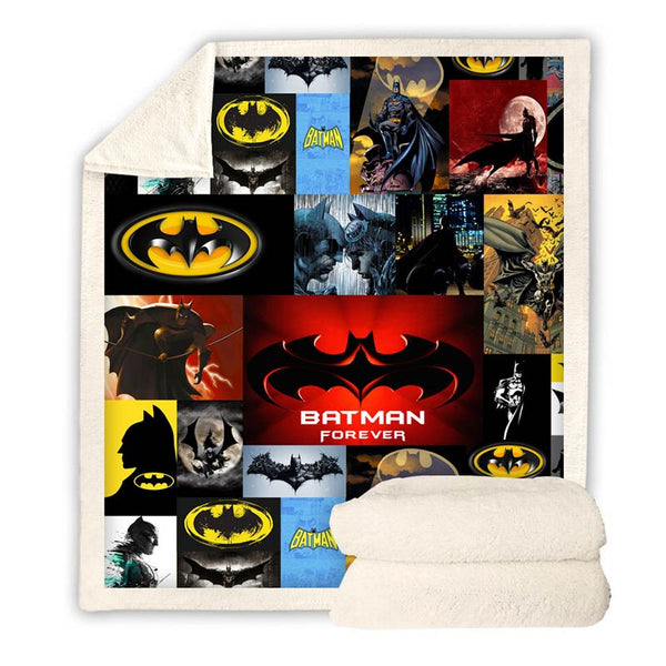 Batman fleece throw discount blanket