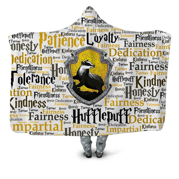 Hufflepuff hot sale hooded blanket