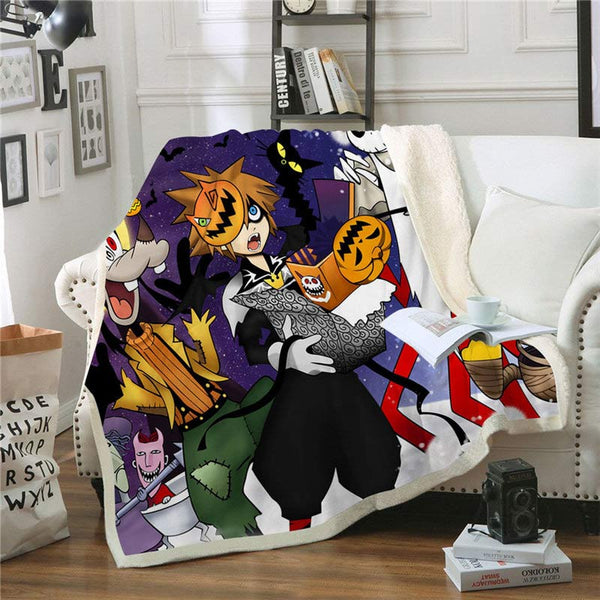 Halloween sherpa outlet blanket