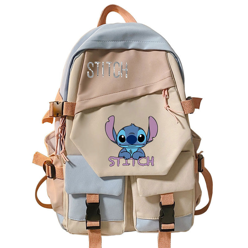 Stitch Backpack Stitch School Bag for Students