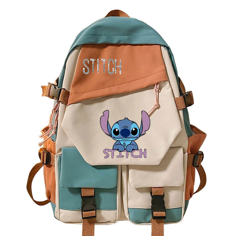 Stitch Backpack Stitch School Bag for Students