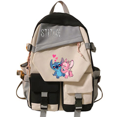 Stitch Backpack Stitch School Bag for Students