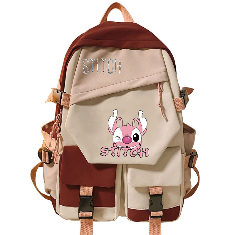 Stitch Backpack Stitch School Bag for Students