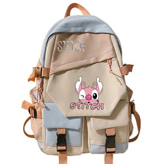 Stitch Backpack Stitch School Bag for Students