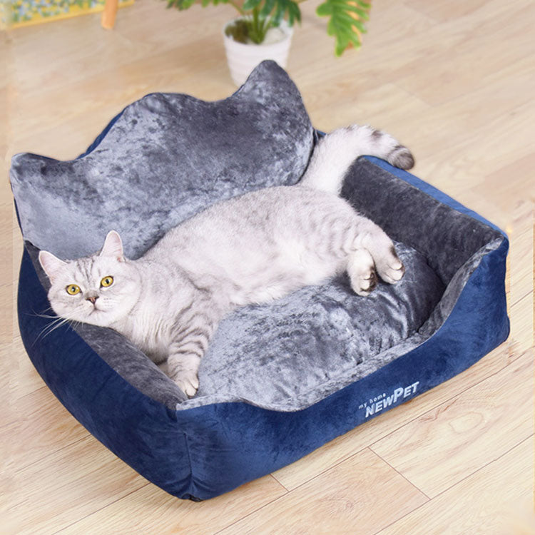 Plush Dutch Velvet Pet Sofa Bed Ultimate Soft Comfort