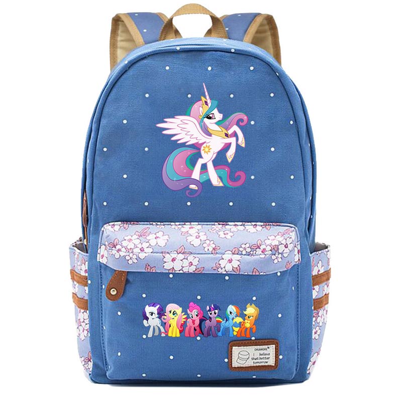 My Little Pony Schoolbag Unicorn Backpack for Students