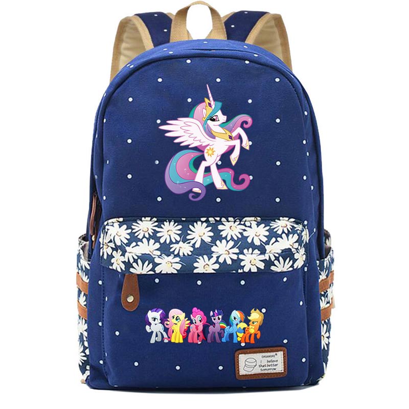 My Little Pony Schoolbag Unicorn Backpack for Students