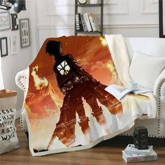 Attack on Titan Blanket