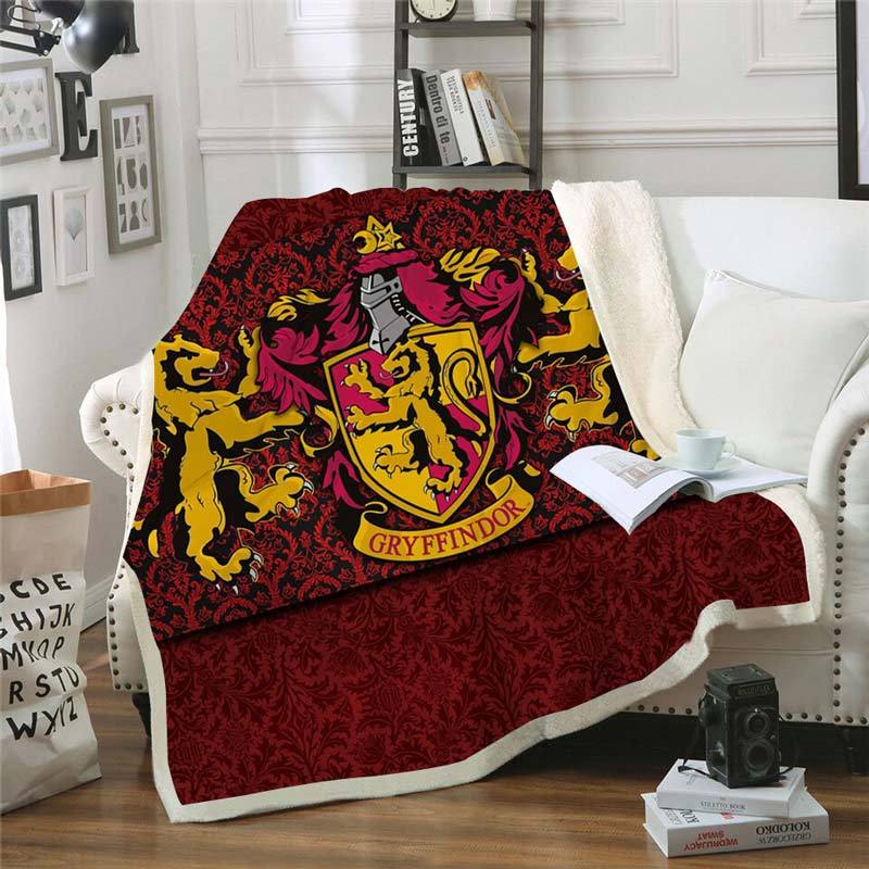 Harry Potter Gryffindor Throw Blanket 