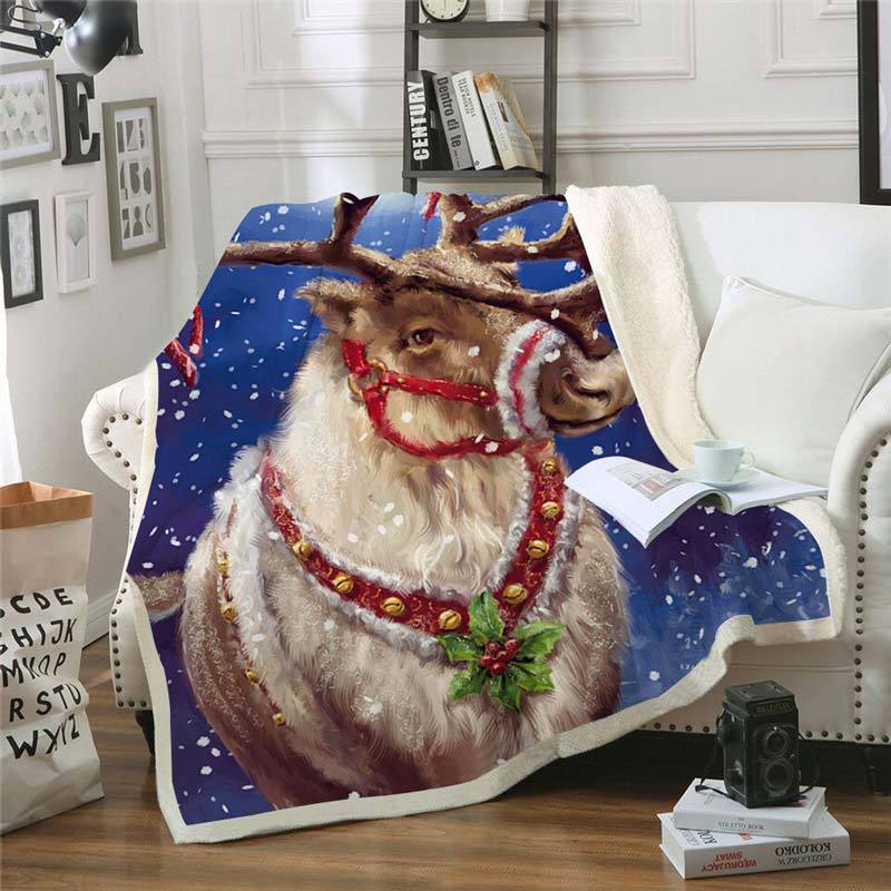 Reindeer Blanket