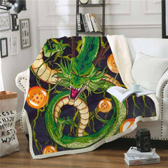 Dragon Ball Z Throw Blanket