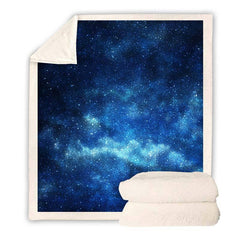 Galaxy Printed Throw Blanket