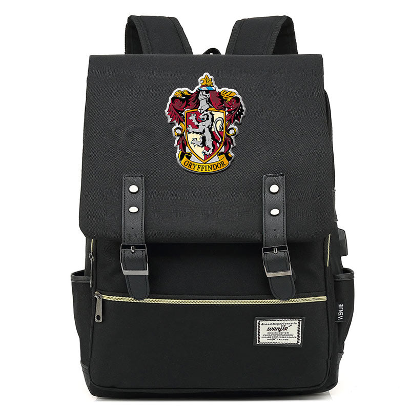 Harry Potter Gryffindor Backpack Laptop Notebook School Bag