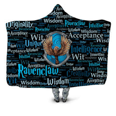 Ravenclaw Hooded Blanket