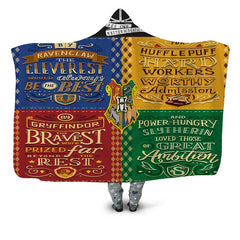 Harry Potter Hooded Blanket