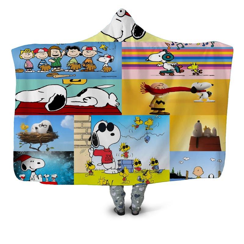 snoopy fleece blanket