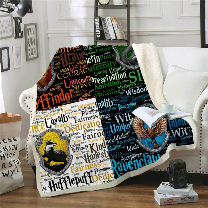 Harry Potter Throw Blanket