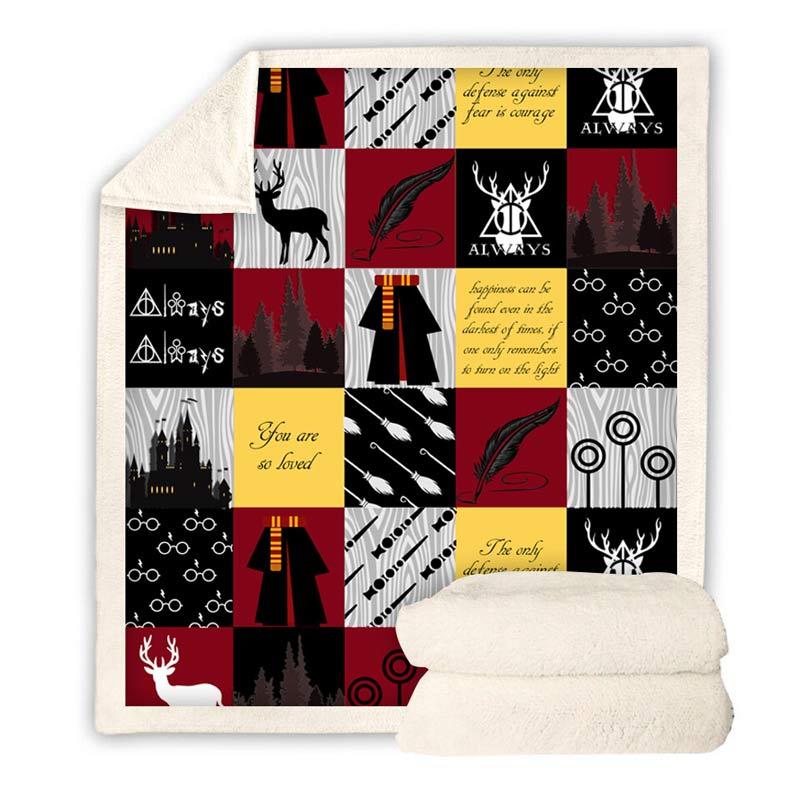 Harry Potter Throw Blanket