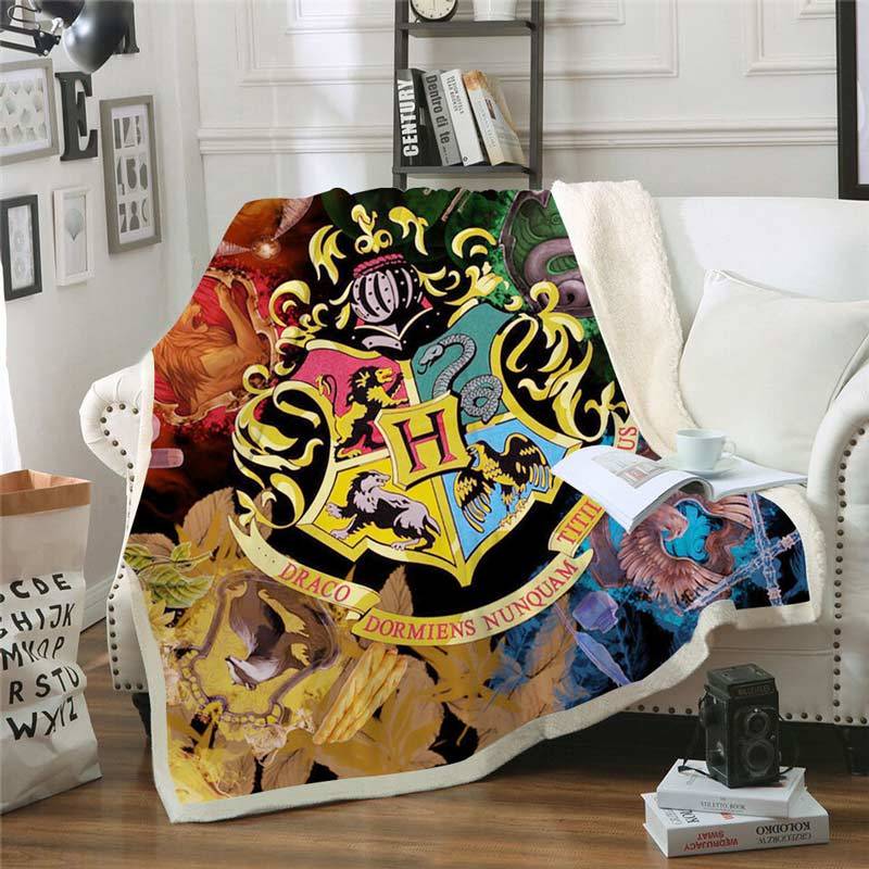 Harry Potter Throw Blanket