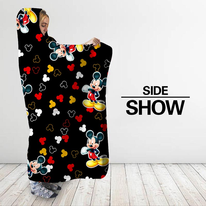 Mickey Mouse Hooded Blanket