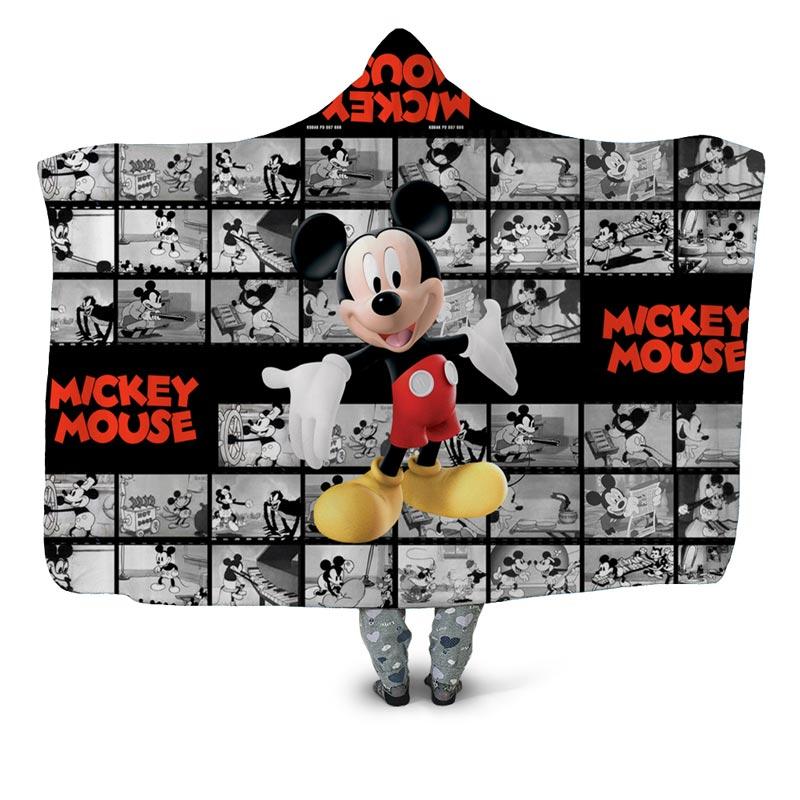 Mickey Mouse Hooded Blanket