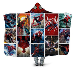 Spiderman Hooded Blanket