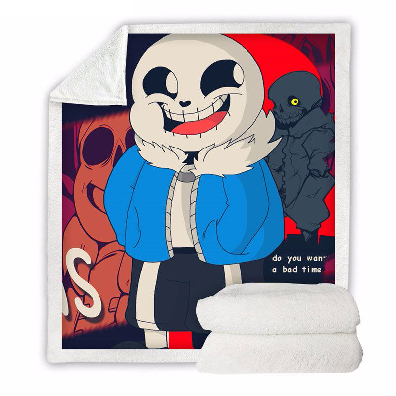 Undertale Sans Throw Blanket