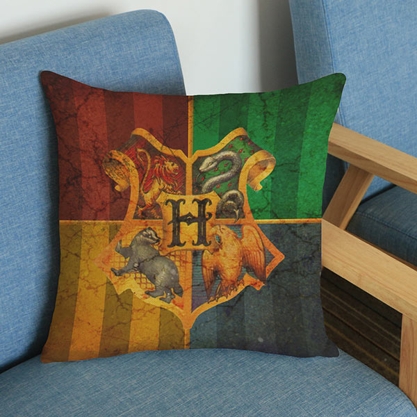harry potter couch throw pillow cover