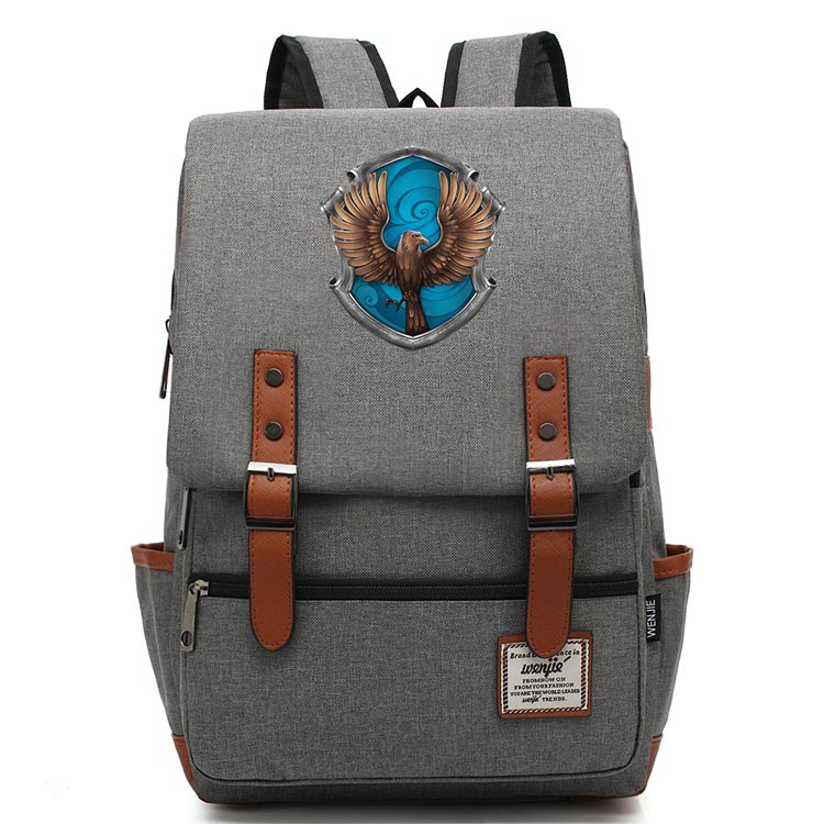 Harry Potter Backpack Ravenclaw Backpack School Bag Travel Bag