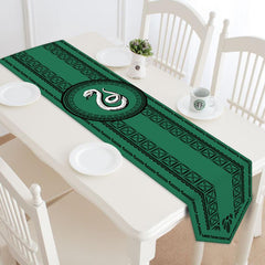 Harry Potter Table Cloth Harry Potter Slytherin Table Decor Idea Double-Sided Printing