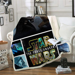 Star Wars Throw Blanket | Star Wars Fleece Blanket for Adult Kids