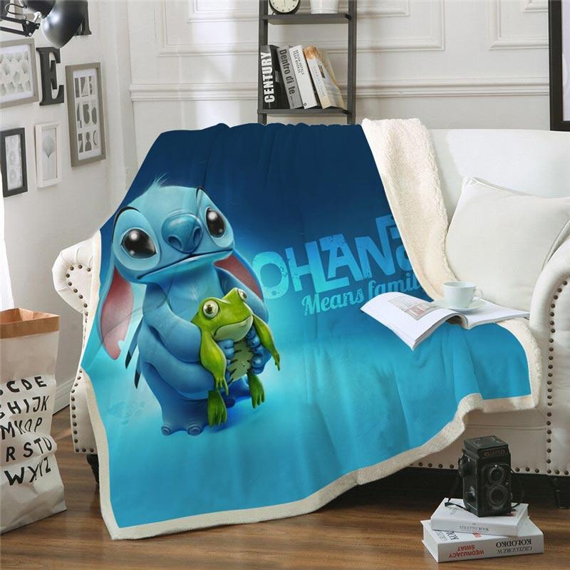 stitch throw blanket